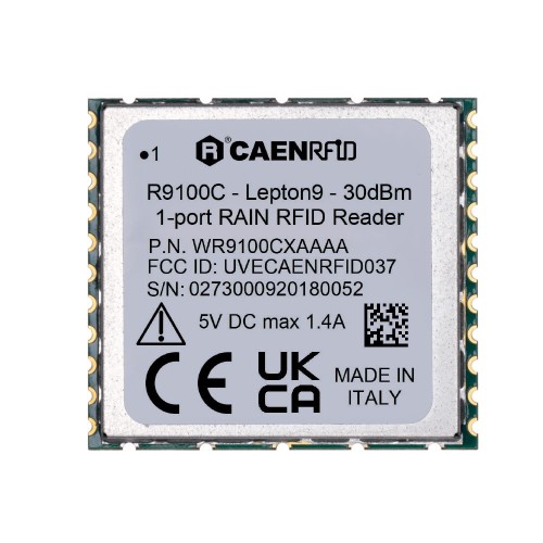 CAEN R9100C Lepton 9 reader of 30 dBm and 1 port