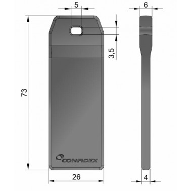 Confidex Ironside Fin U8 (100 U)