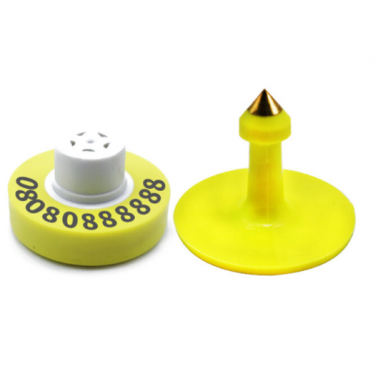 Low-frequency electronic animal ear tag