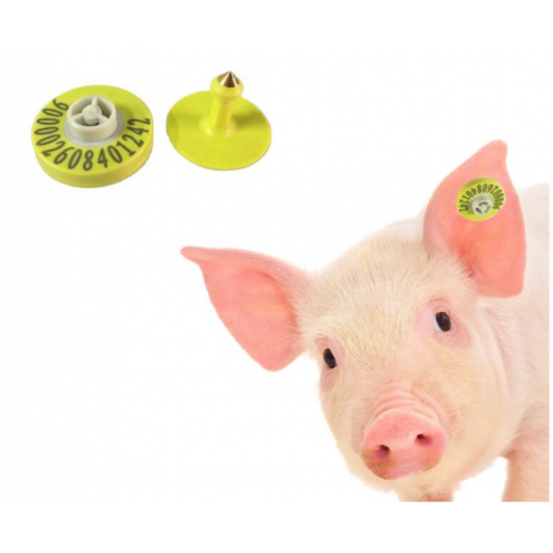 Low-frequency electronic animal ear tag